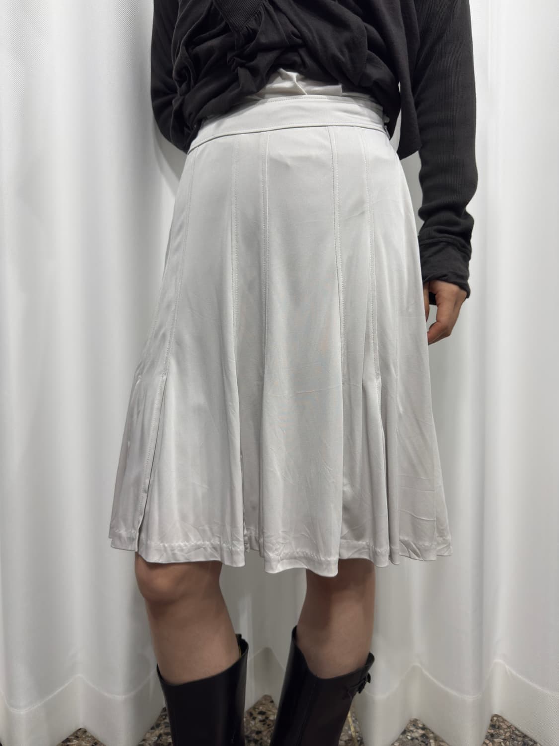 michel klein pleats midi skirt 상품이미지1