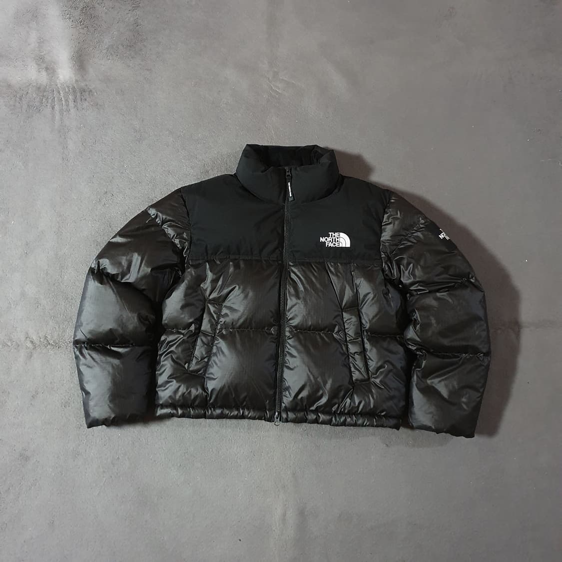 S 90 노스페이스 화이트라벨 노벨티 눕시 패딩 블랙 상품이미지1