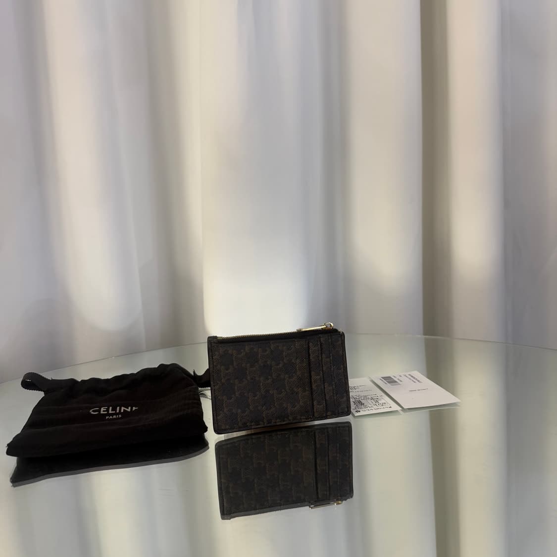 셀린느 트리옹프 지퍼 카드지갑 ,  상품이미지2