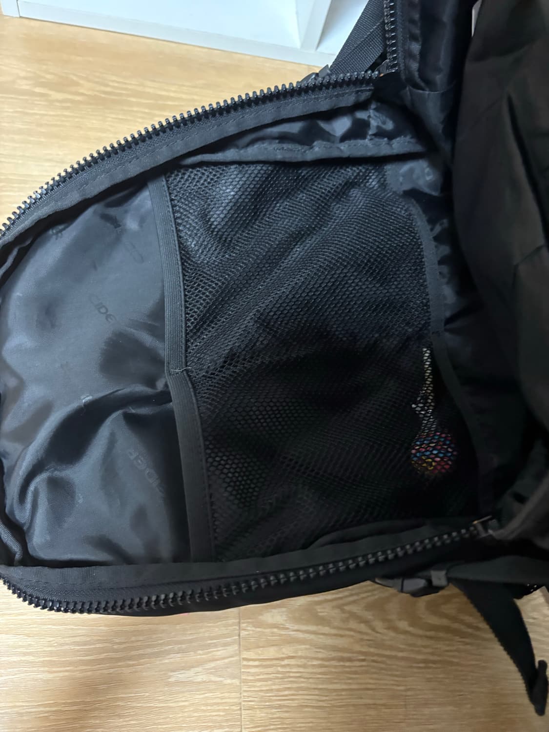 아이더 코듀라 에코 시그니처 백팩 블랙 상품이미지6