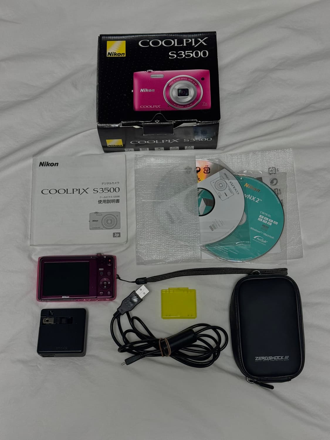 🎀 빈티지디카 Nikon coolpix 쿨픽스s3500 🎀 풀세트💗 상품이미지2