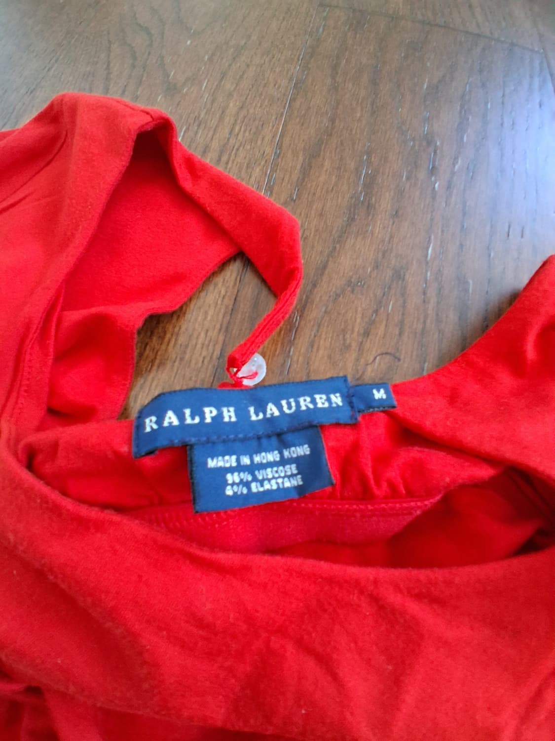 (정가 20만+) 랄프 로렌 백리스 셔링 티셔츠 / 상태 최상 /희귀 상품이미지3