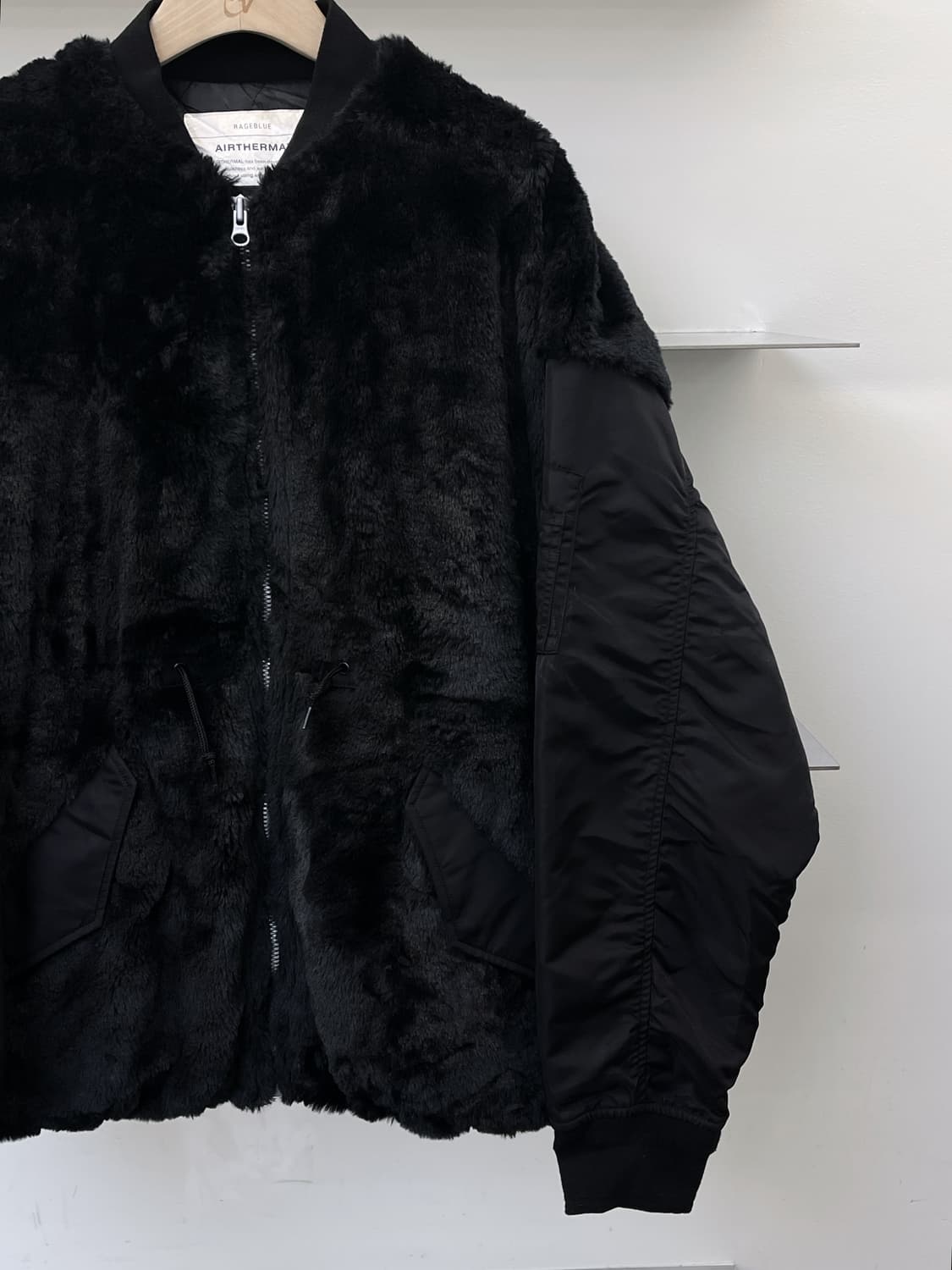 Rageblue 에어 써멀 포우 퍼 ma-1 자켓 상품이미지4