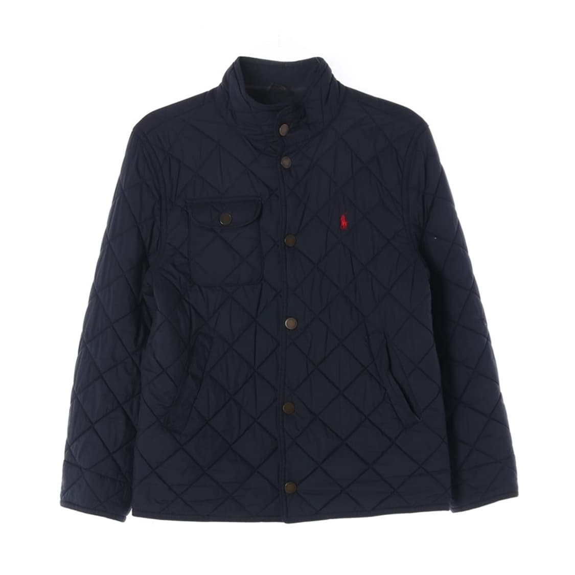 폴로 랄프로렌 클래식 네이비 퀼팅 자켓 M(10-12) 상품이미지1