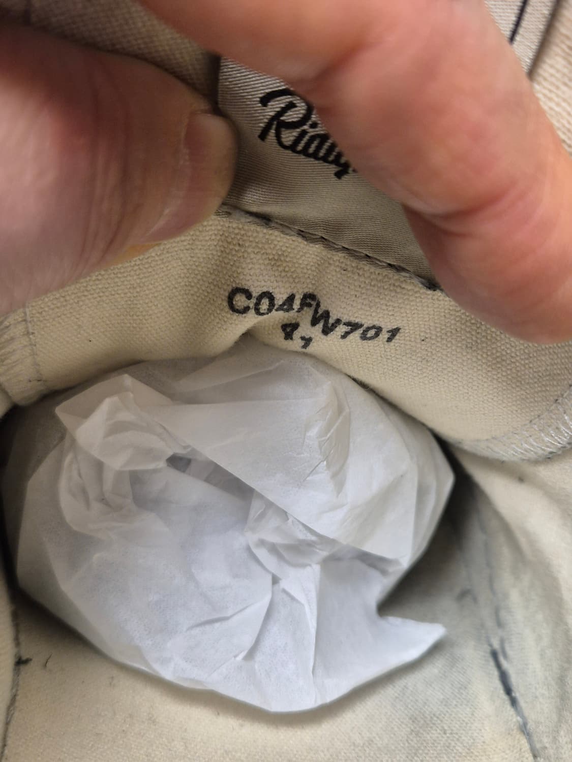 실착용3회 260-265(41) 정품 미하라 야스히로 피터슨  상품이미지8