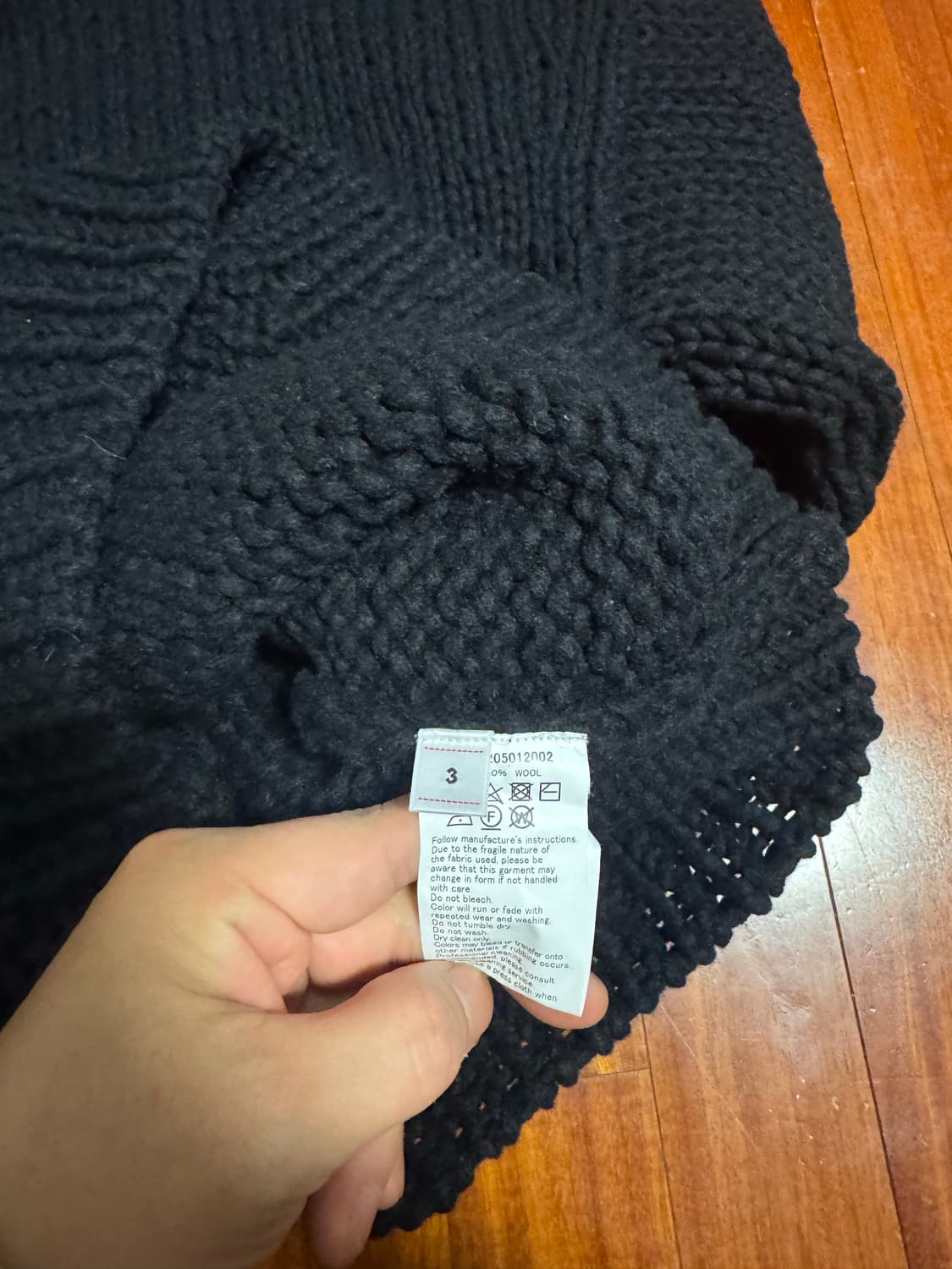 비즈빔 엠플러스 보트넥 니트 상품이미지4