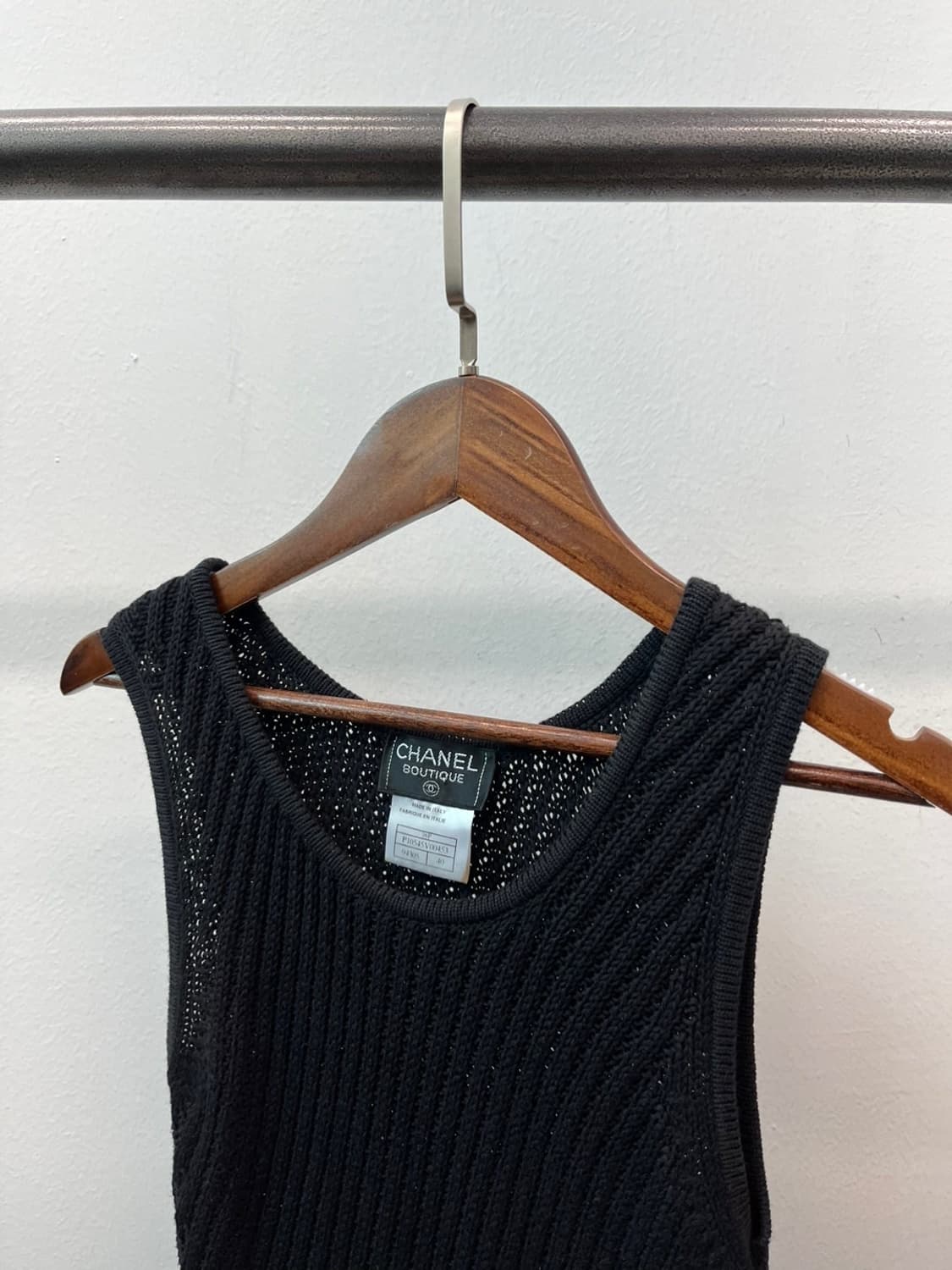 여) 샤넬 민소배 니트탑  상품이미지4