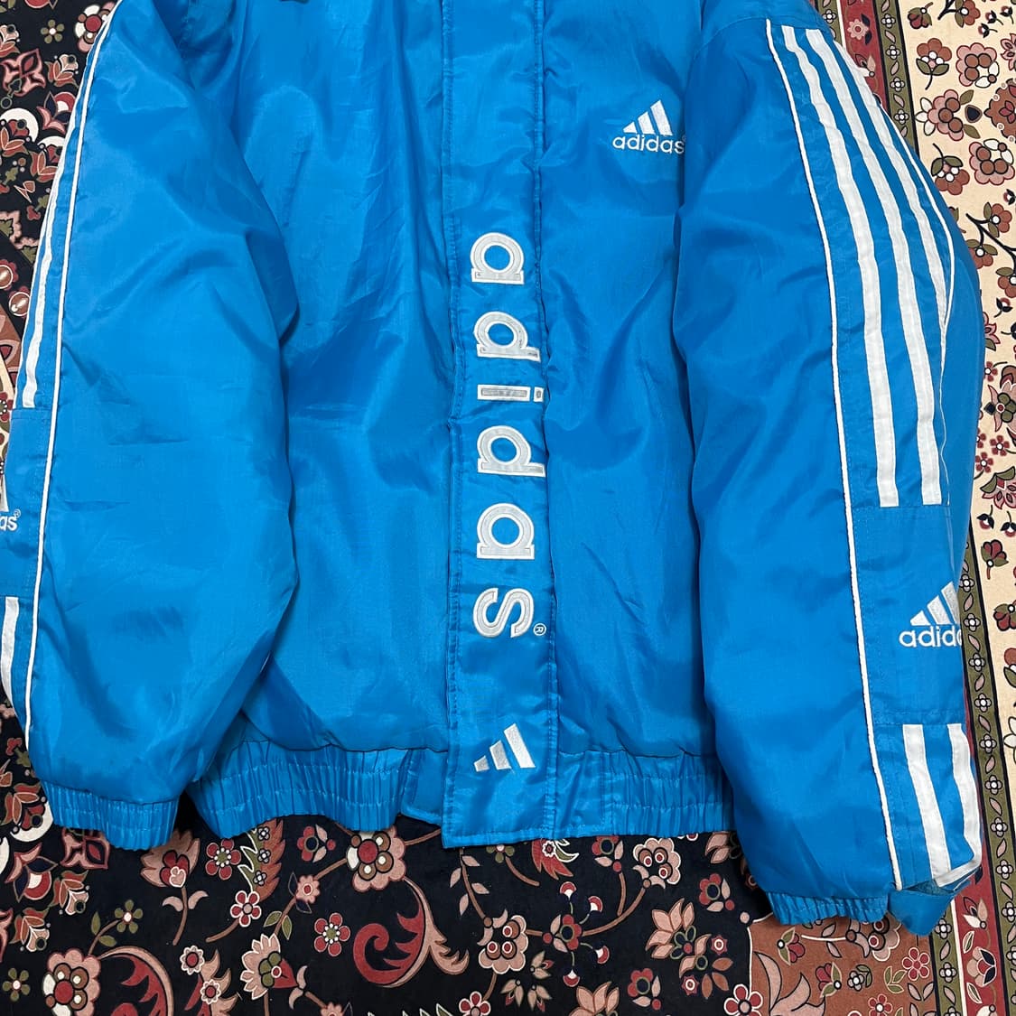 아디다스 올드스쿨 빅로고 바람막이 점퍼 XL/105 상품이미지5
