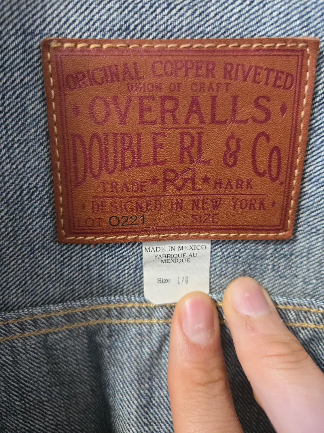 RRL 더블알엘 오버데일 2세대 트러커 L 웨스트뷰 상품이미지2