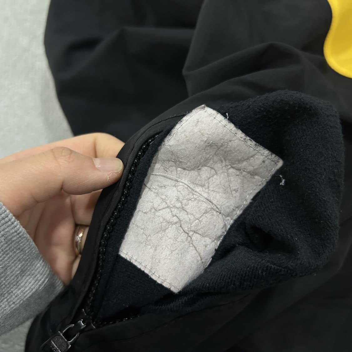 미군 U.S.ARMY 블랙 바람막이 자켓 L 상품이미지3