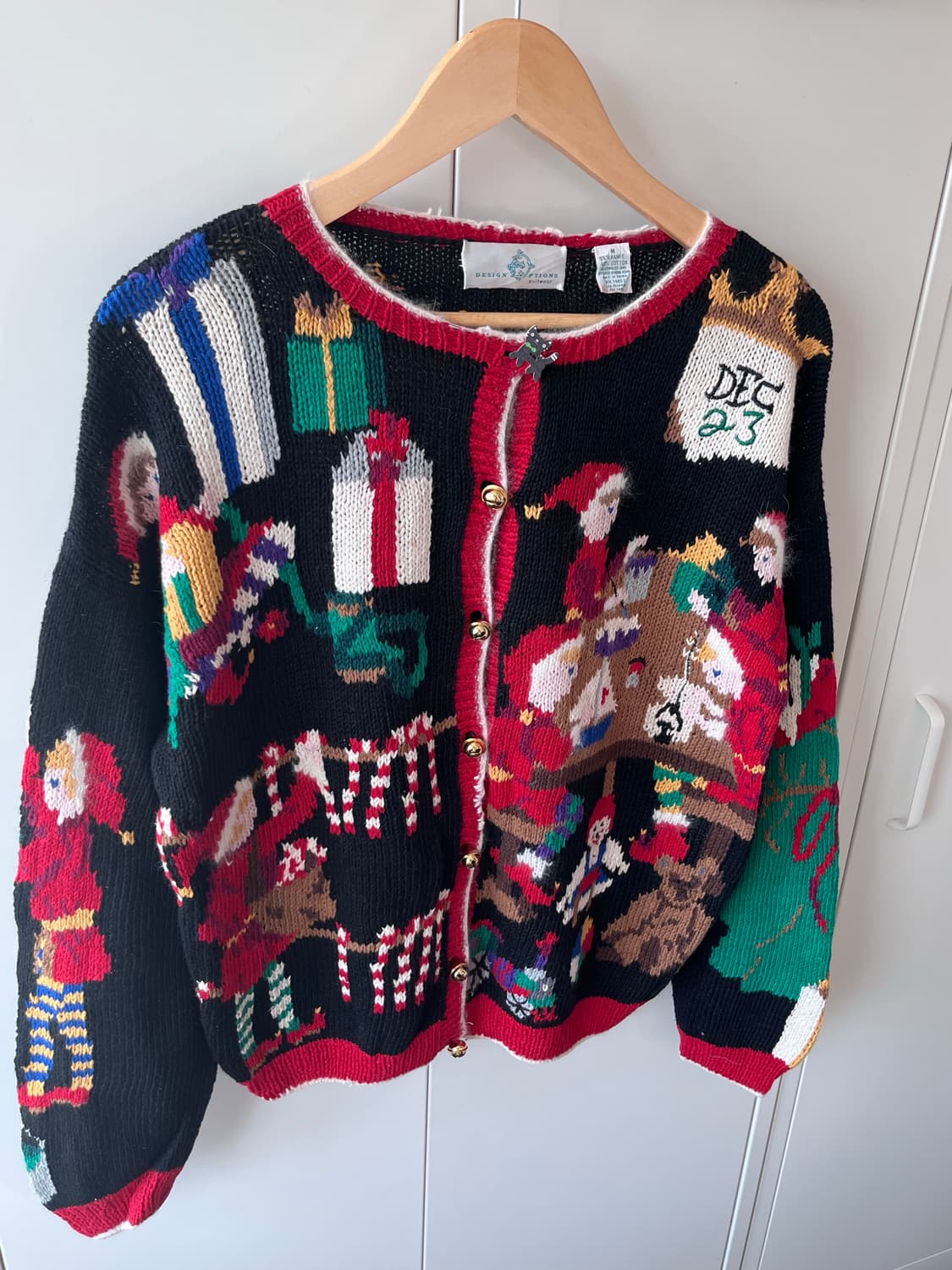 Design ptions 크리스마스 작업실 니트 가디건  상품이미지8