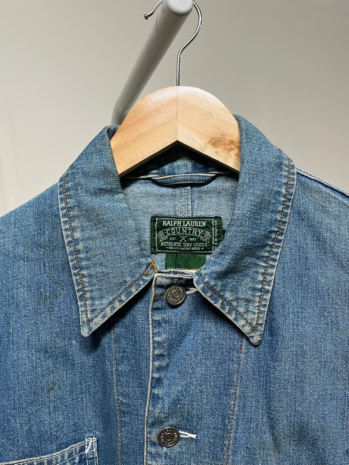 Polo country 90s denim chore jacket 상품이미지10