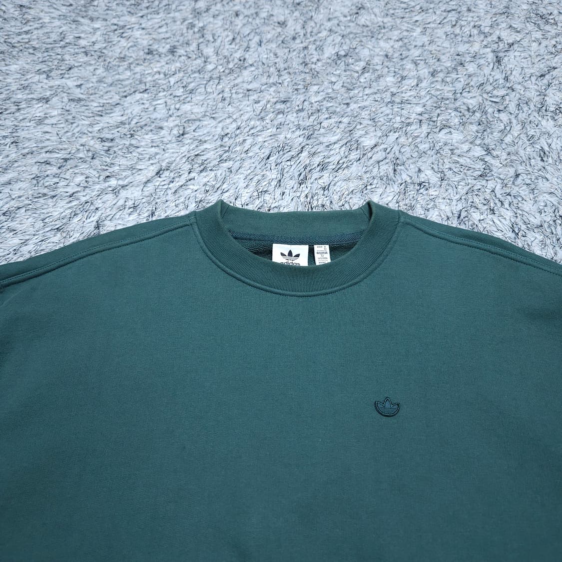 아디다스) XS 여자 오버핏 스웨트셔츠 맨투맨 / 왕눈이샵 상품이미지3