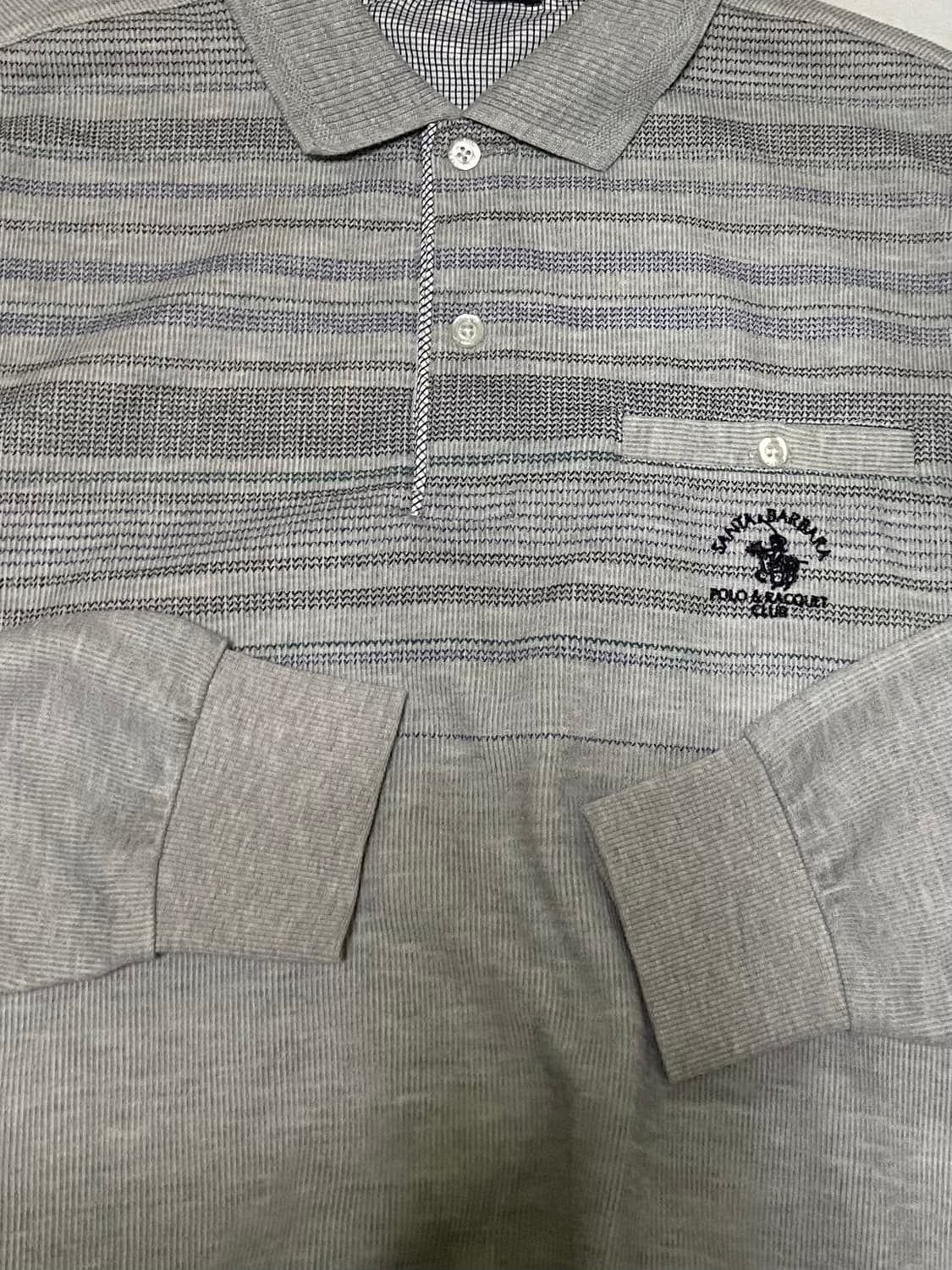 폴로 클럽 긴팔 카라 티셔츠 사이즈 100 상품이미지3