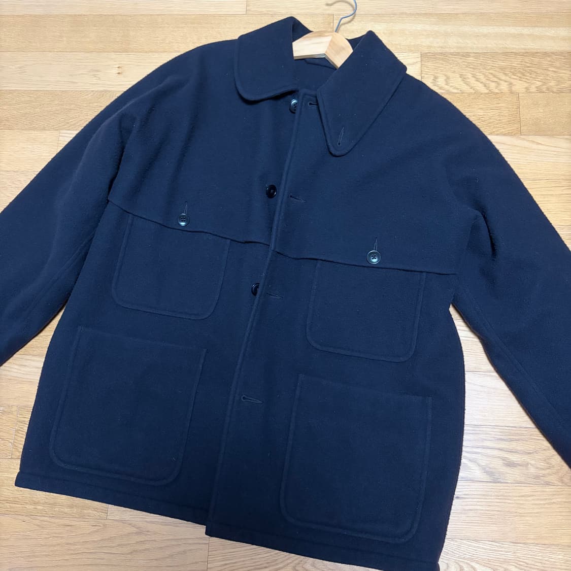 코모리 네프드 울 매키노 코트 상품이미지1