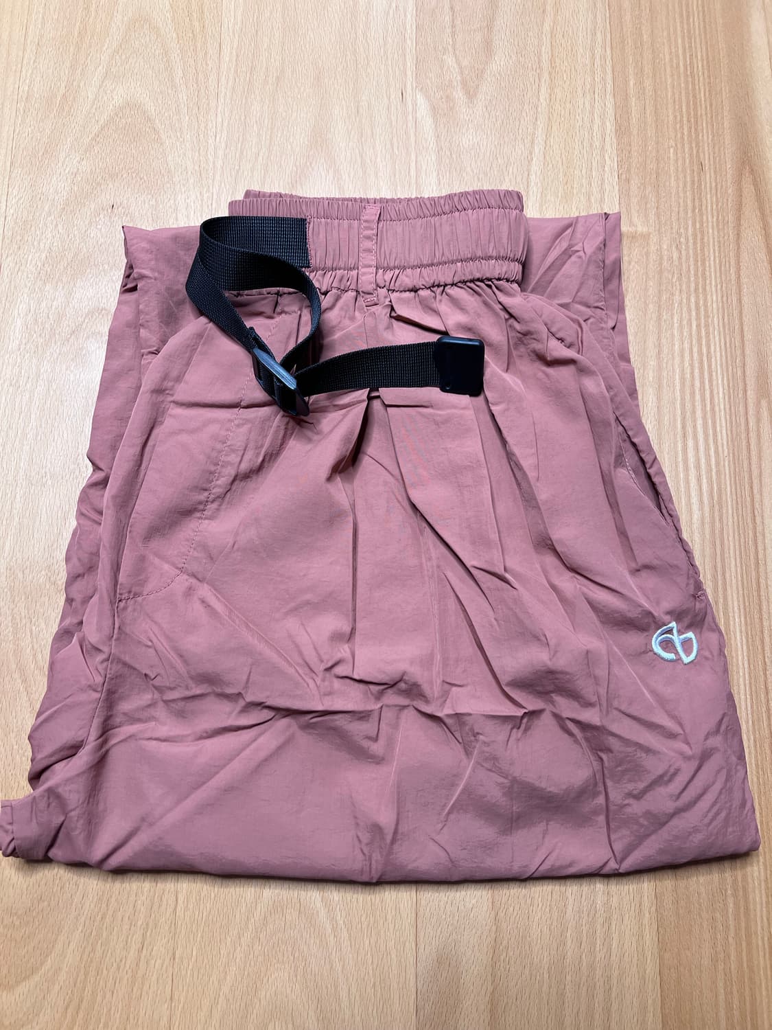 노매뉴얼 더스트핑크 나일론팬츠 M 상품이미지4