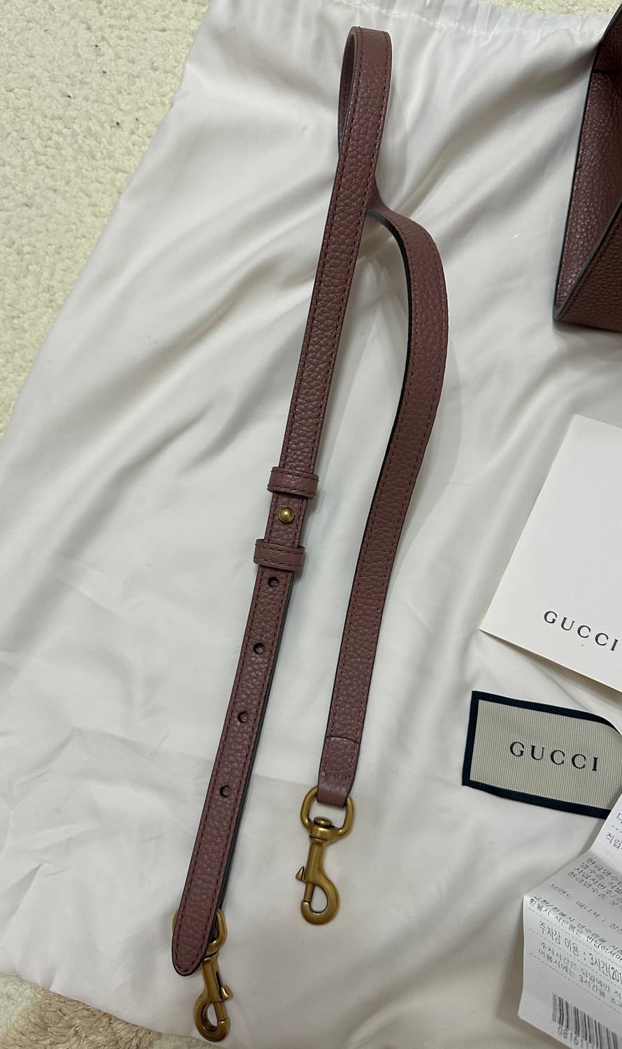 구찌 마몬트 마몽트 탑핸들 스몰 앤틱로즈 상품이미지9