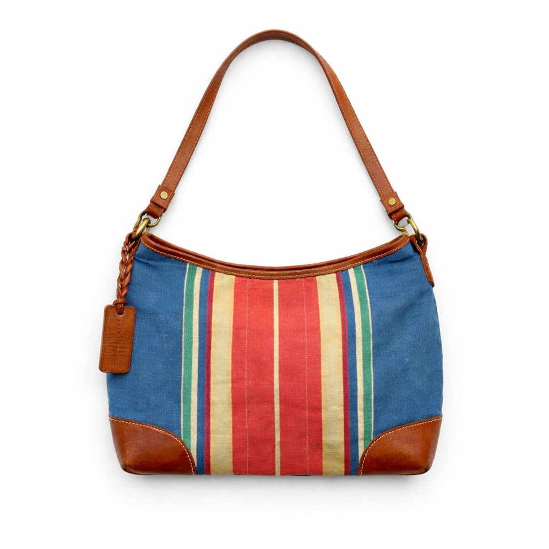 폴로 랄프로렌 스트라이프 숄더백 상품이미지1