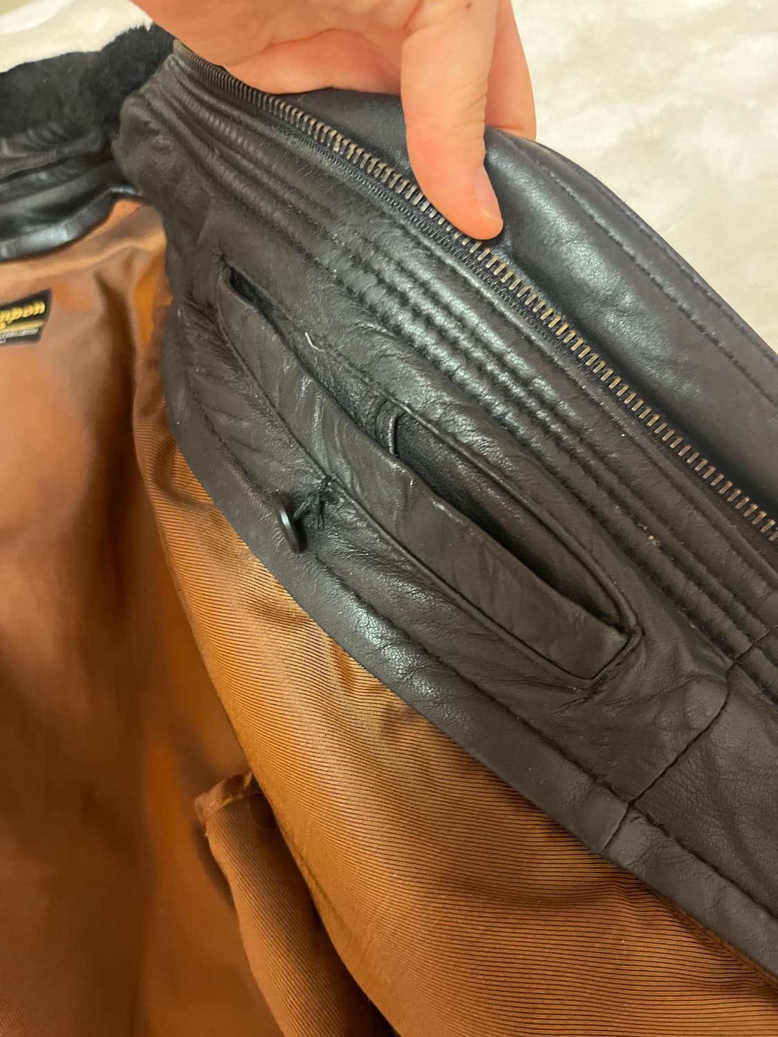 런던포그 레더 자켓 상품이미지8