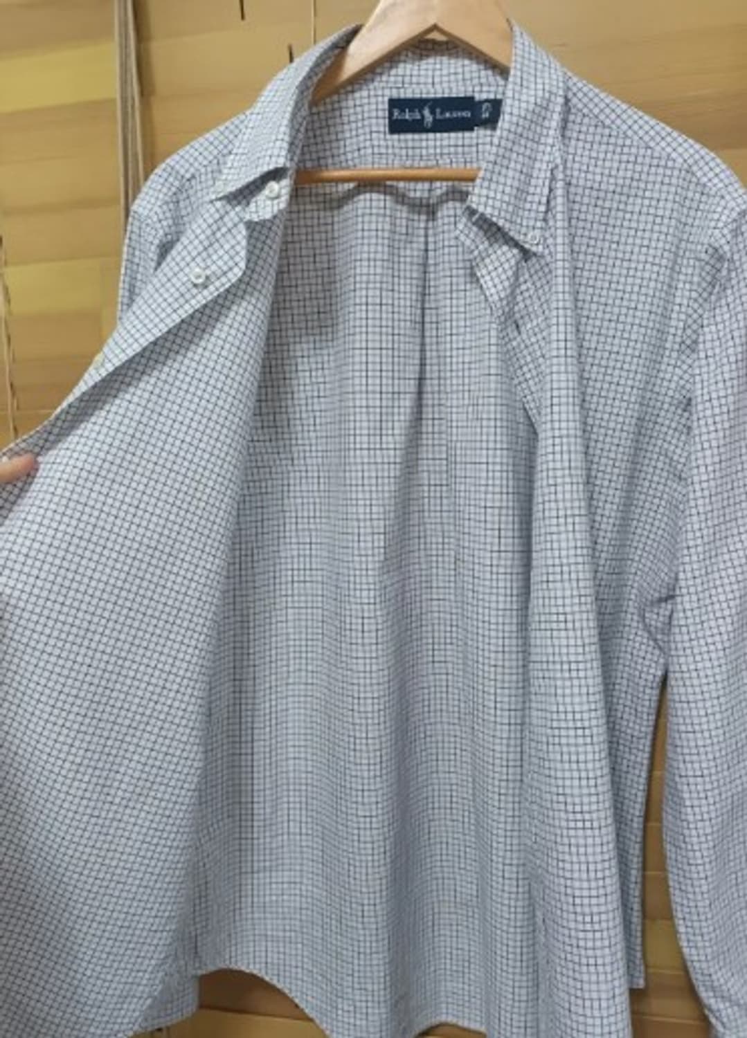 랄프로렌폴로 남성 체크셔츠 17 1/2, 44사이즈 상품이미지4