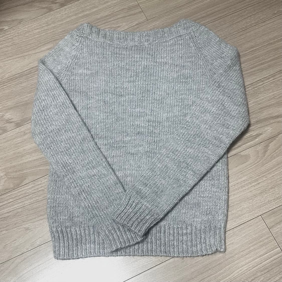 오프숄더 울 니트 상품이미지4