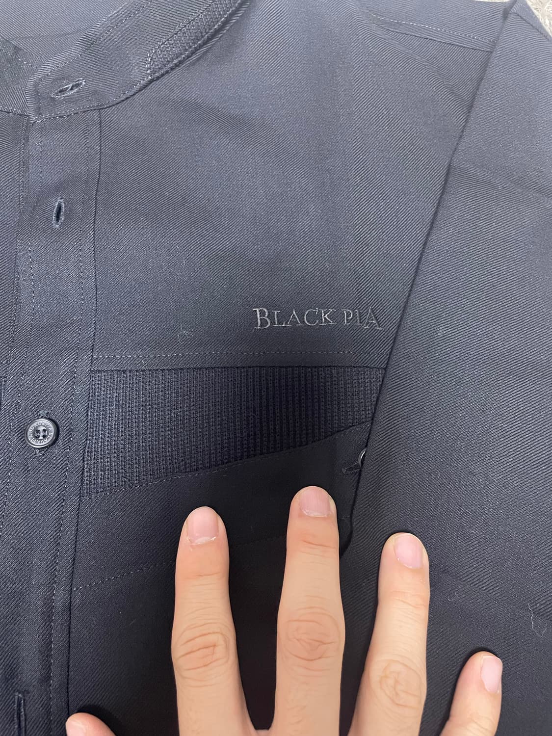 블랙피아 일제 반카라 울셔츠 105~110 상품이미지3