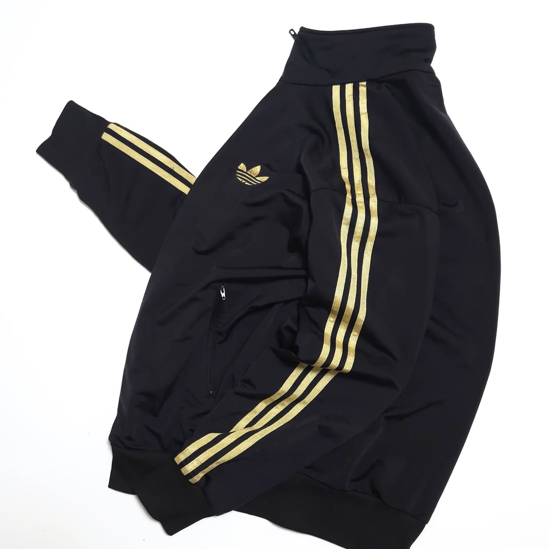 아디다스 대장급 파이어버드 트랙탑 져지 자켓 블랙골드 상품이미지3