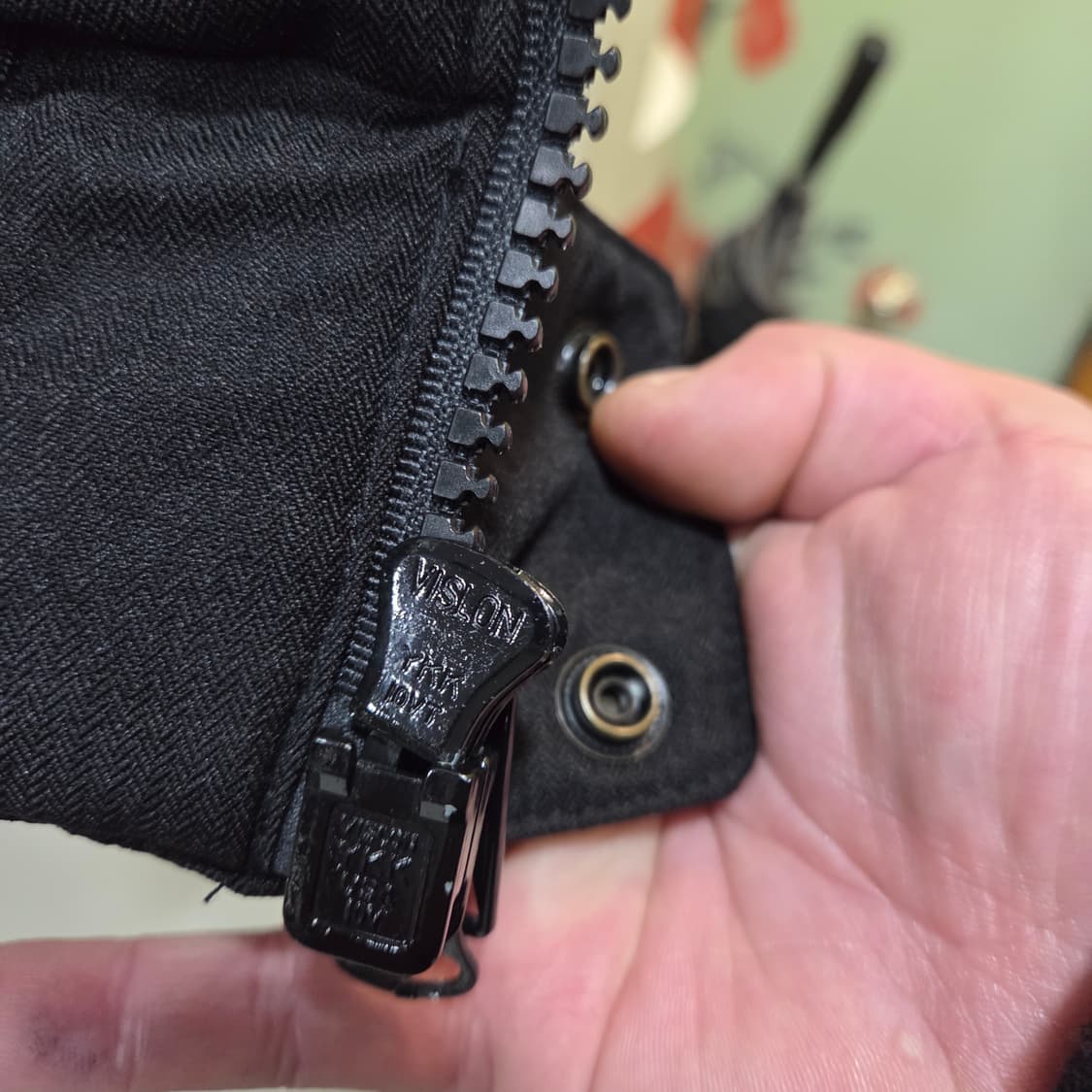 노비스 양가죽 구스 패딩 베스트 상품이미지9