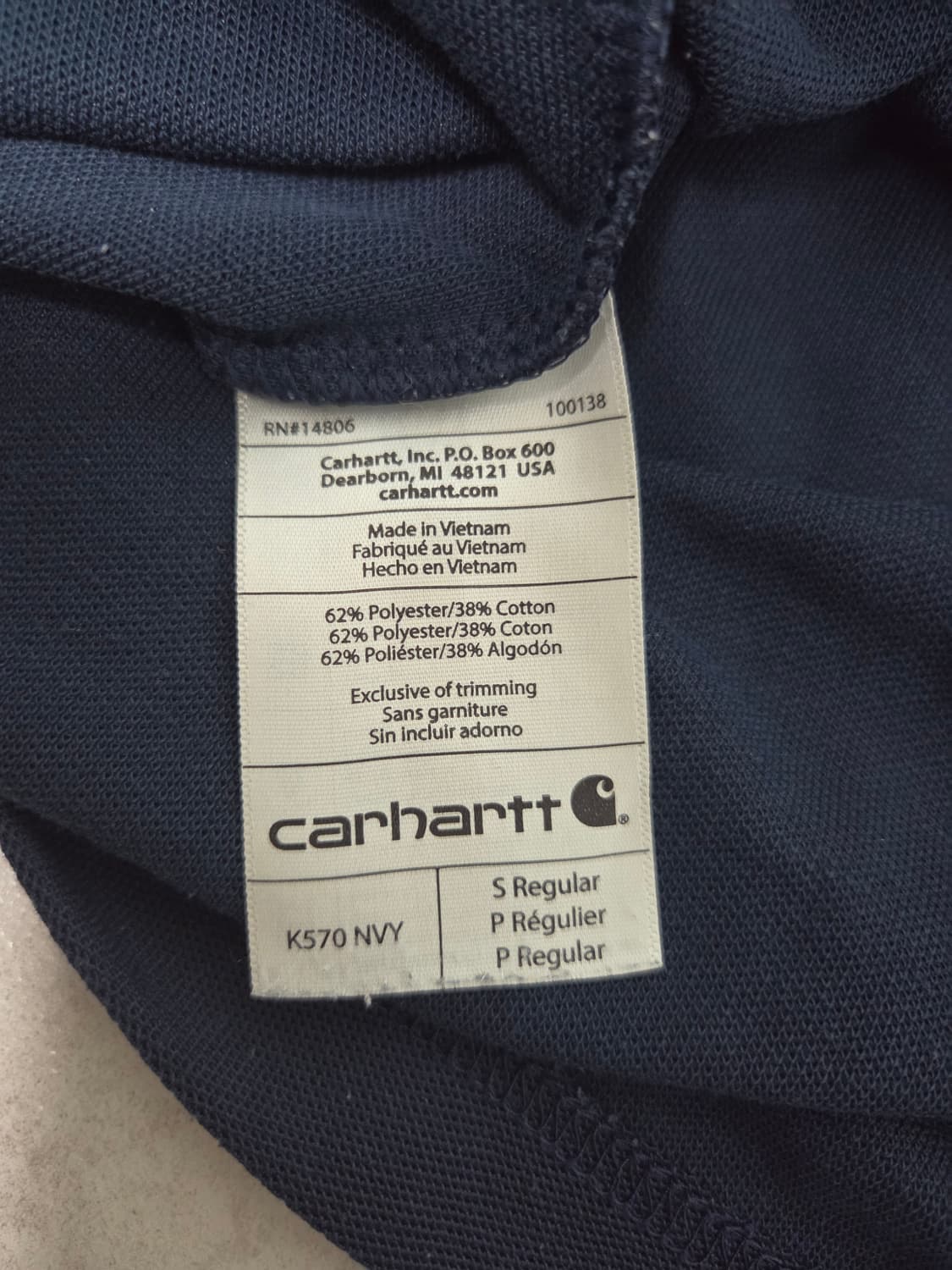 칼하트 포켓 카라티  상품이미지5