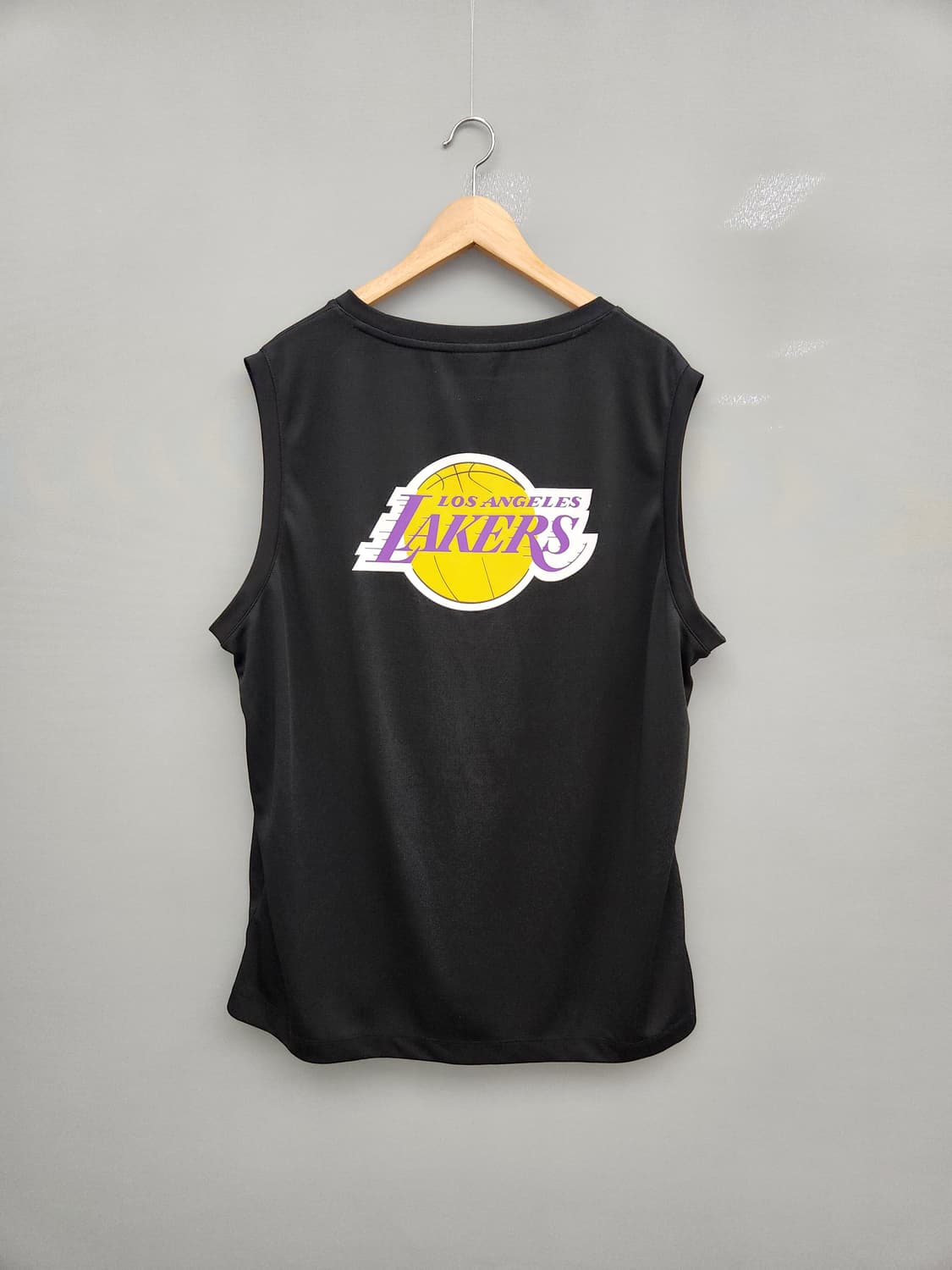LAL LAKERS 아플리케 메쉬 슬리브리스 상품이미지4