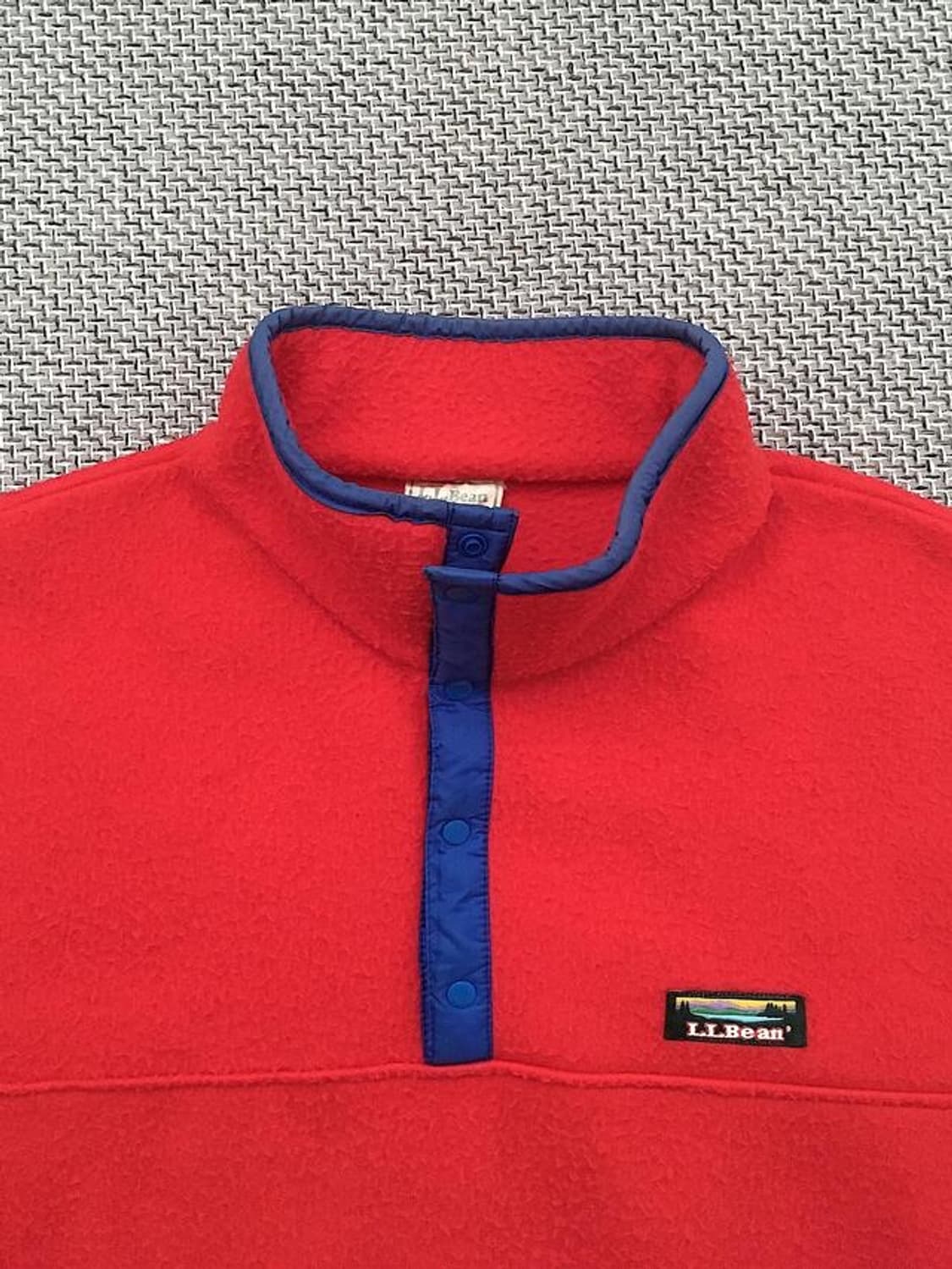 90s USA made snap fleece pullovers 상품이미지1