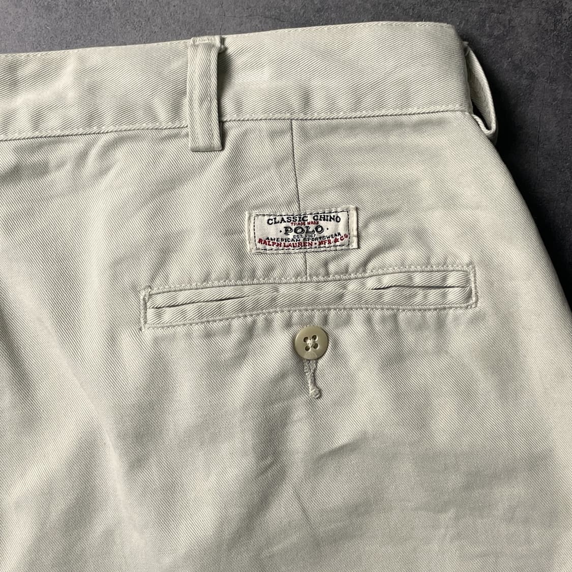 RALPH LAUREN 90s USA 랄프로렌 치노 하프팬츠 A01210 상품이미지7