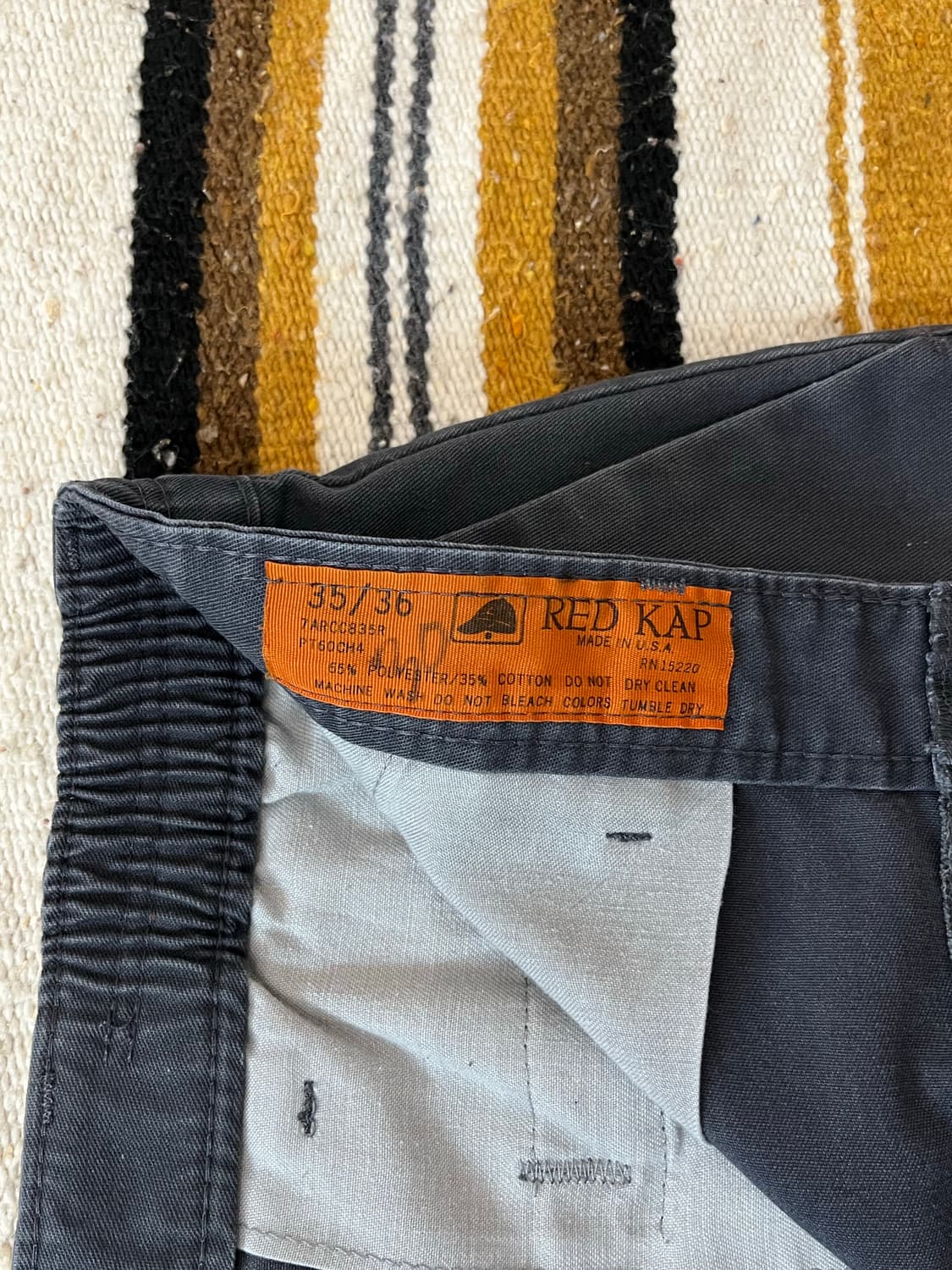 90s USA Redkap 빈티지 치노 워크 팬츠 상품이미지10
