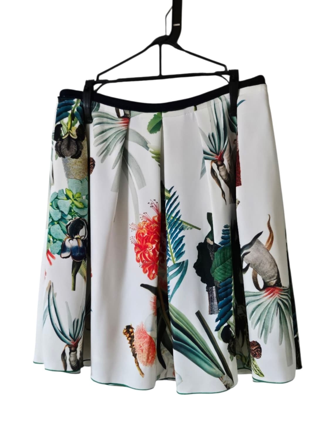 티렌 플라워 패턴 썸머 네오플랜 스커트 55 상품이미지4