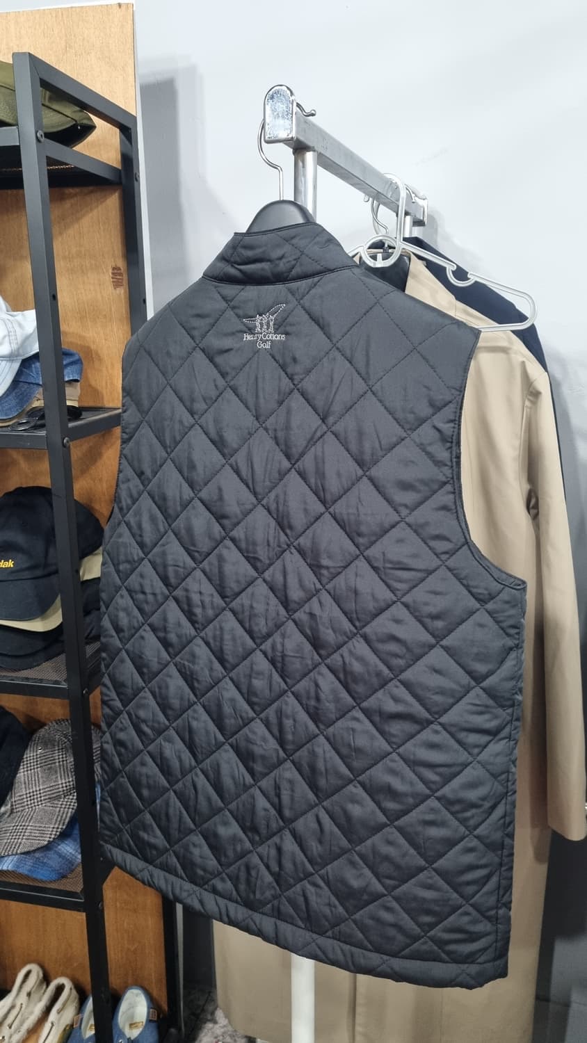 헨리코튼골프 내피 퀼팅 깔깔이 베스트 조끼 95(m) 1번 착용 상품이미지2
