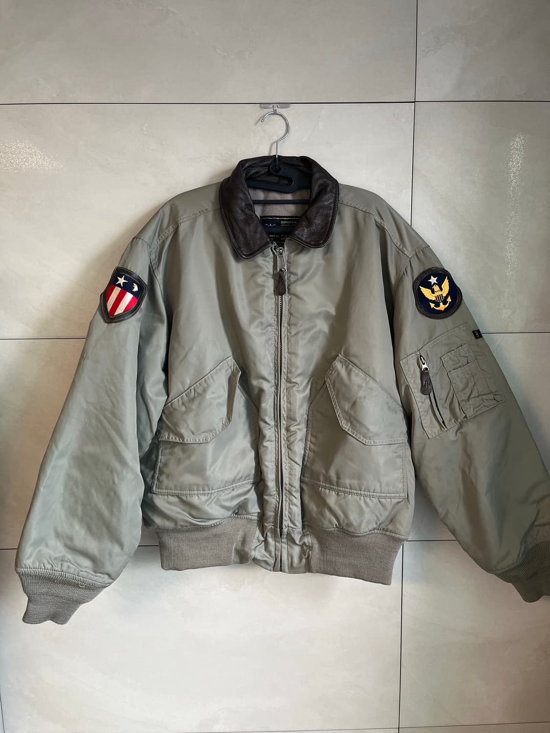 메데코 항공 자켓 점퍼 (L size) 상품이미지1