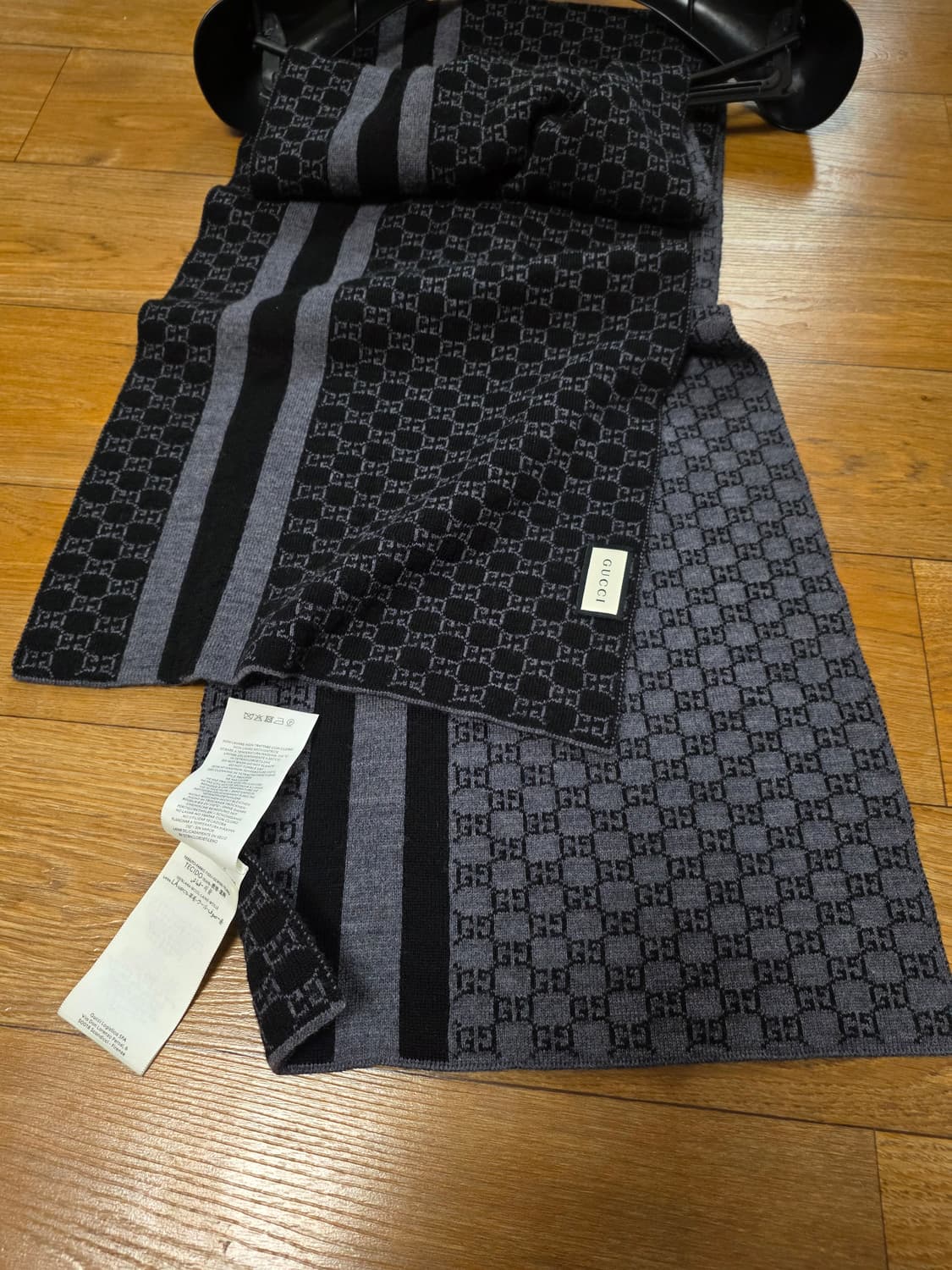 구찌 양면 울 머플러 상품이미지1