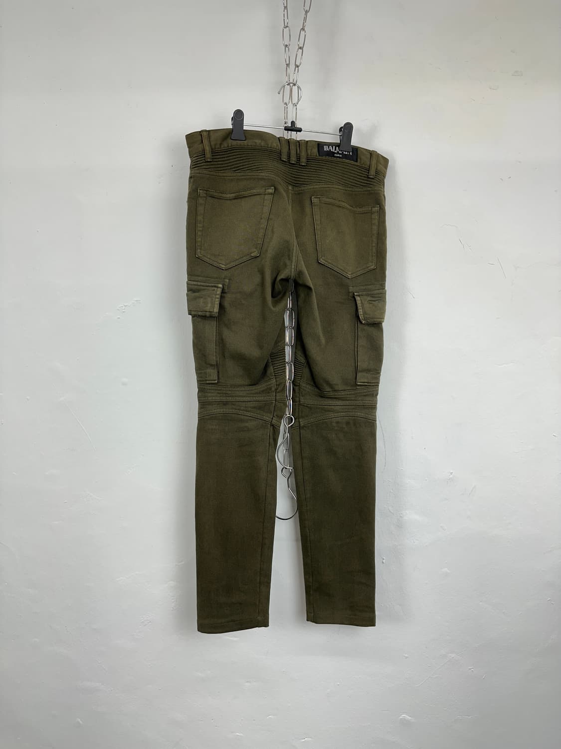 Balmain Multi-Zip Biker Jeans 상품이미지4