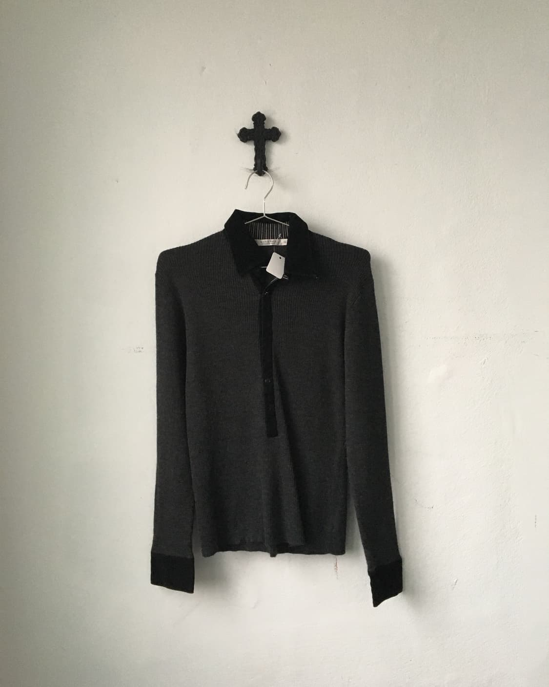 Woolen ribbed pk knit 상품이미지2