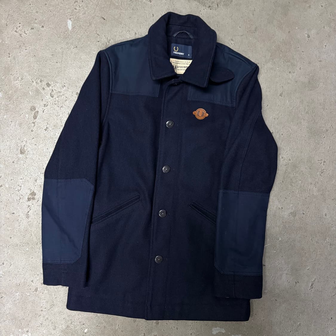 프레드페리 스탁포트 헤비 울 코트[2020] 상품이미지1