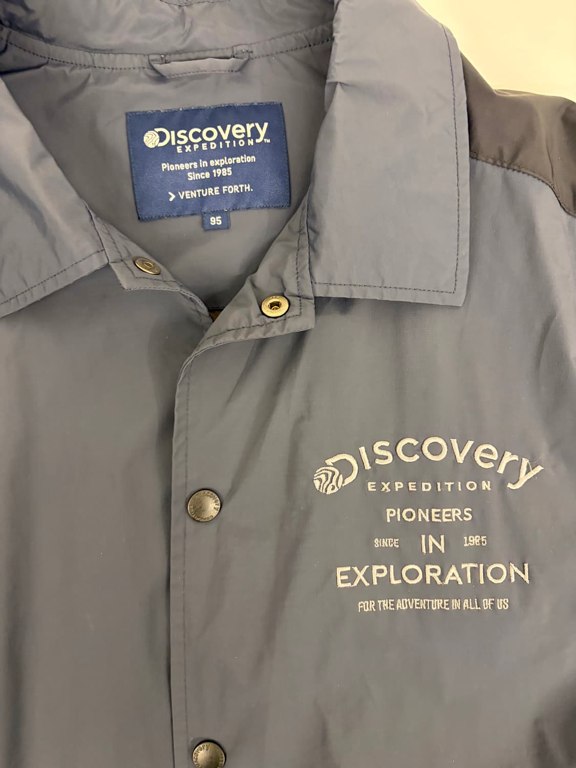 [95] 디스커버리 남성 코치 자켓 네이비 상품이미지2