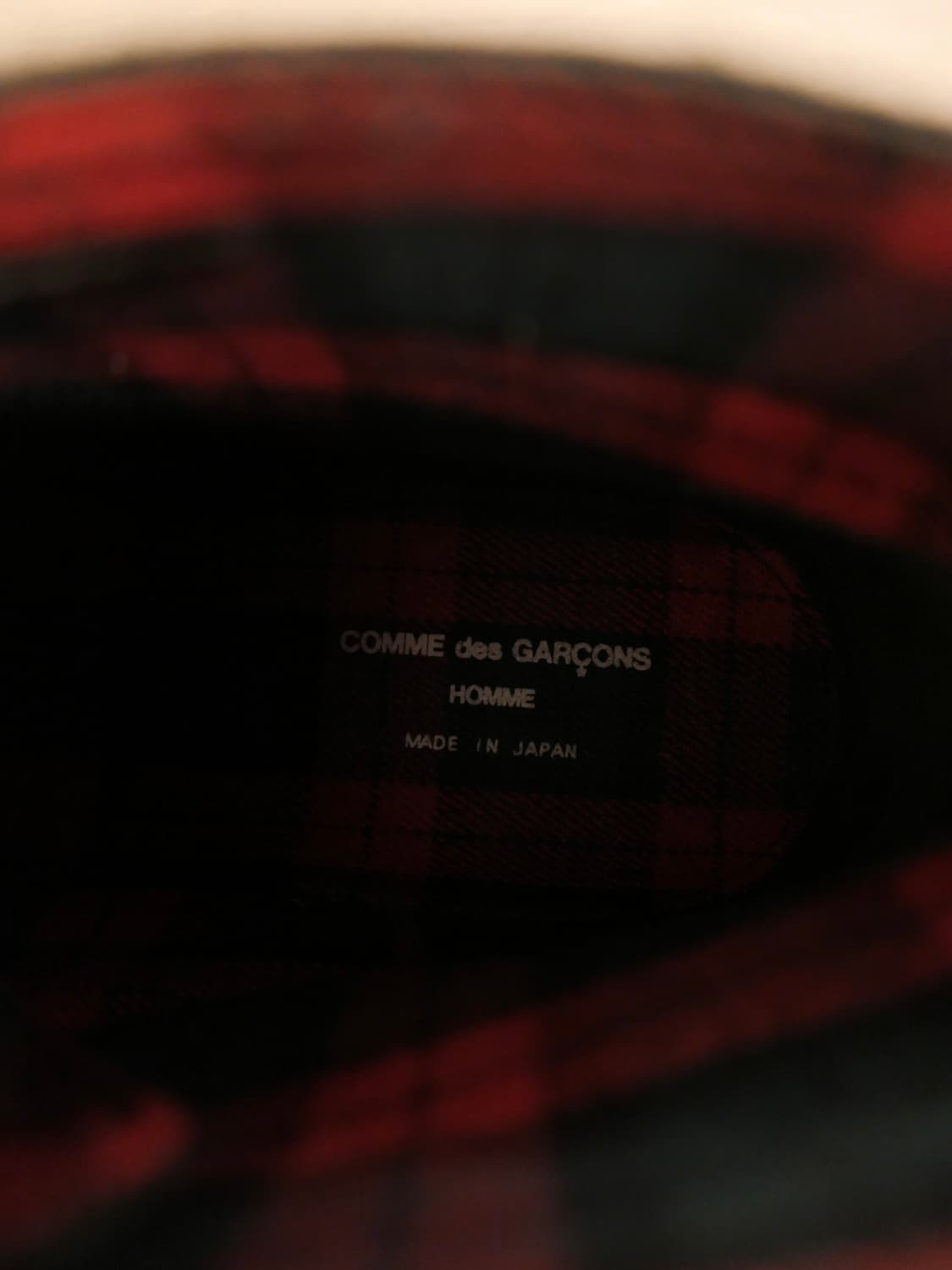 꼼데가르송 옴므 스웨이드 구두 상품이미지5