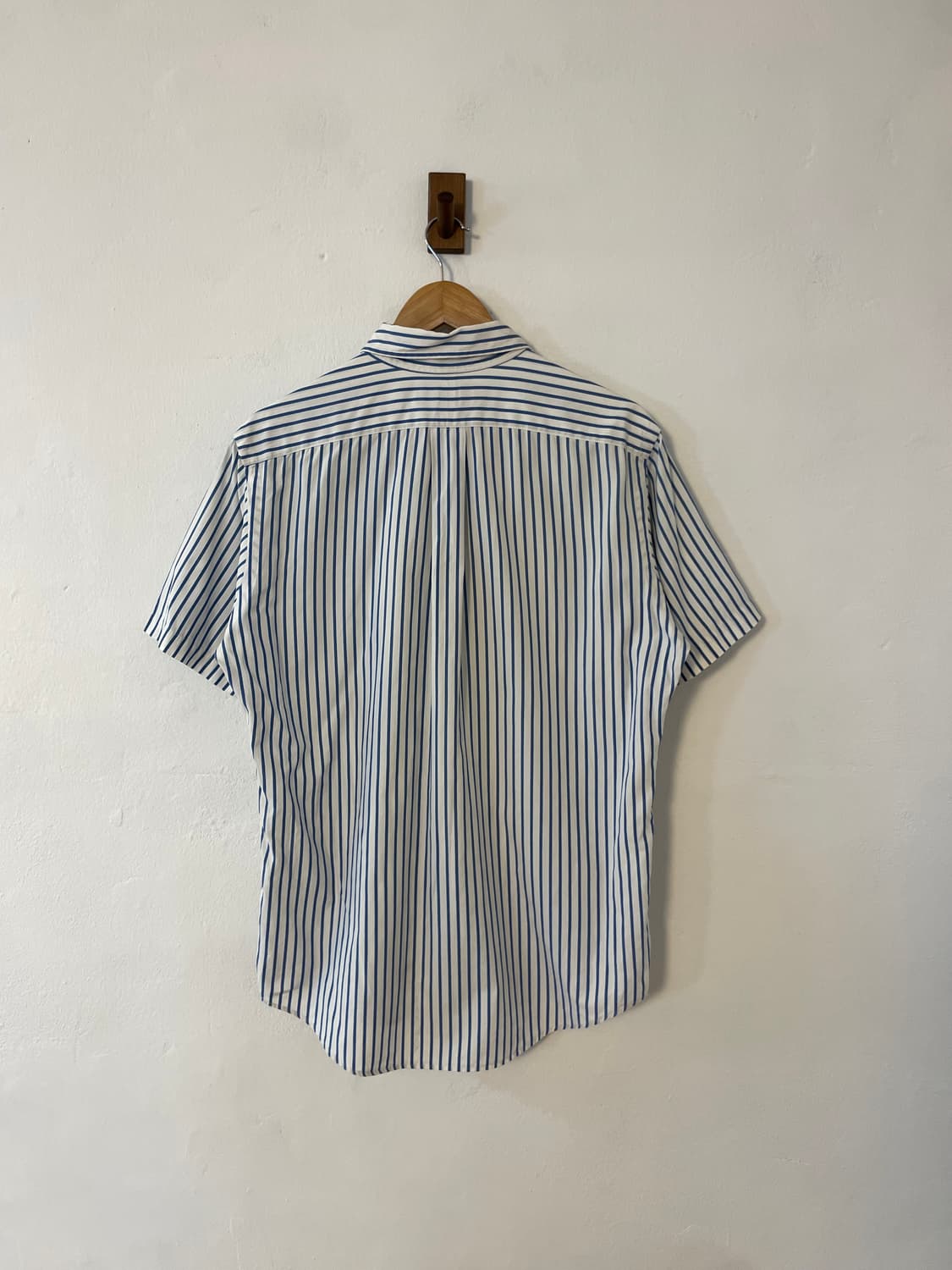 폴로 블루 스트라이프 반팔 셔츠  상품이미지8