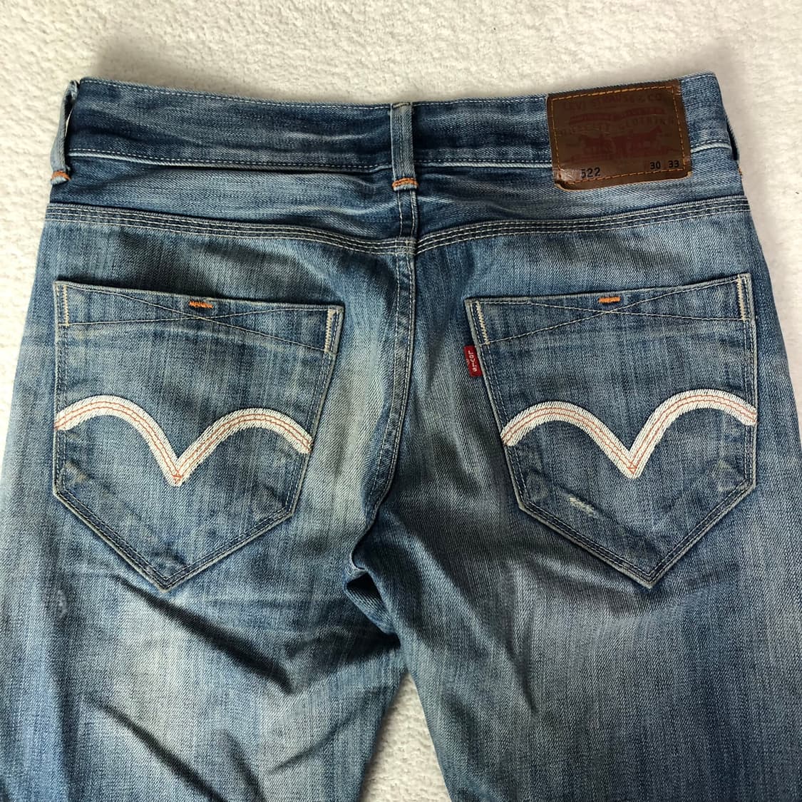 리바이스 522 패치워크 덴미 팬츠  상품이미지7