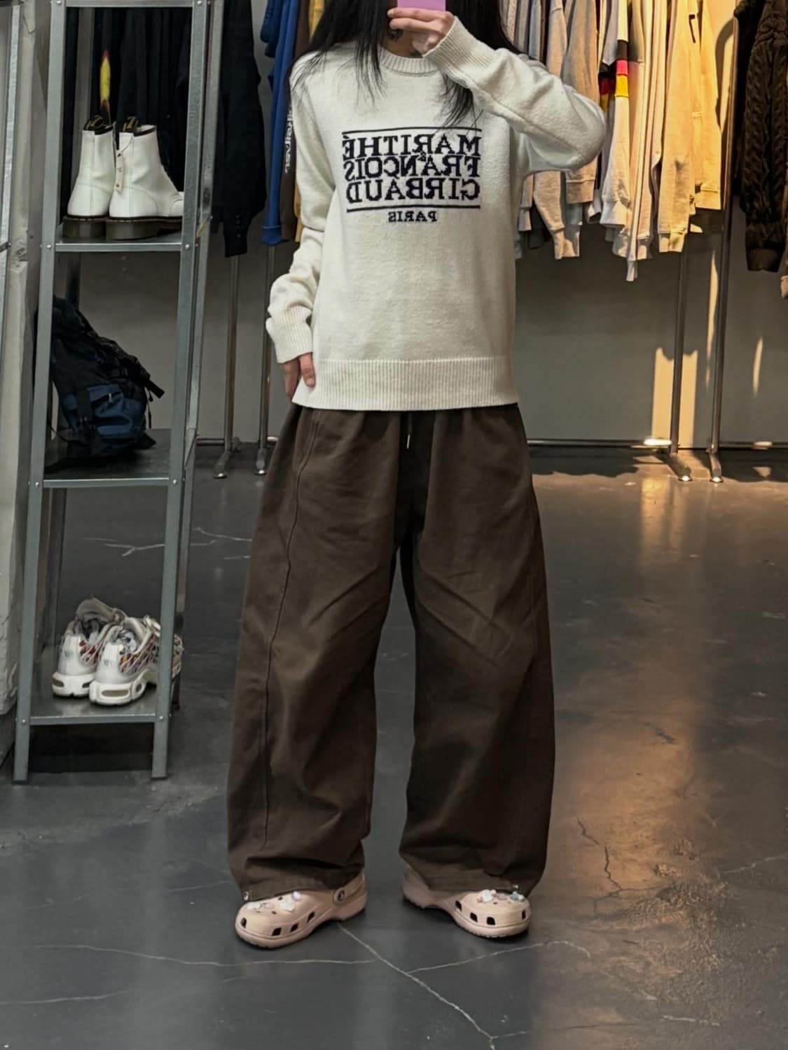 마리떼와 프랑소와 저버 클래식 로고 니트 A2931 상품이미지1