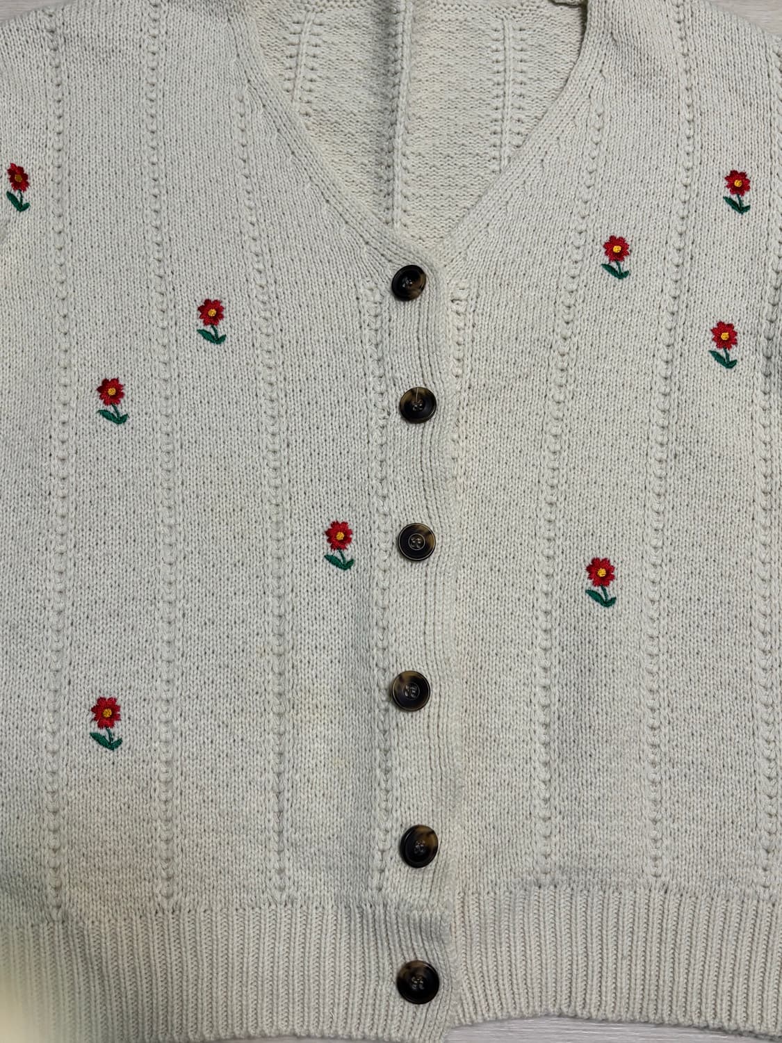 플라워 가디건 상품이미지3