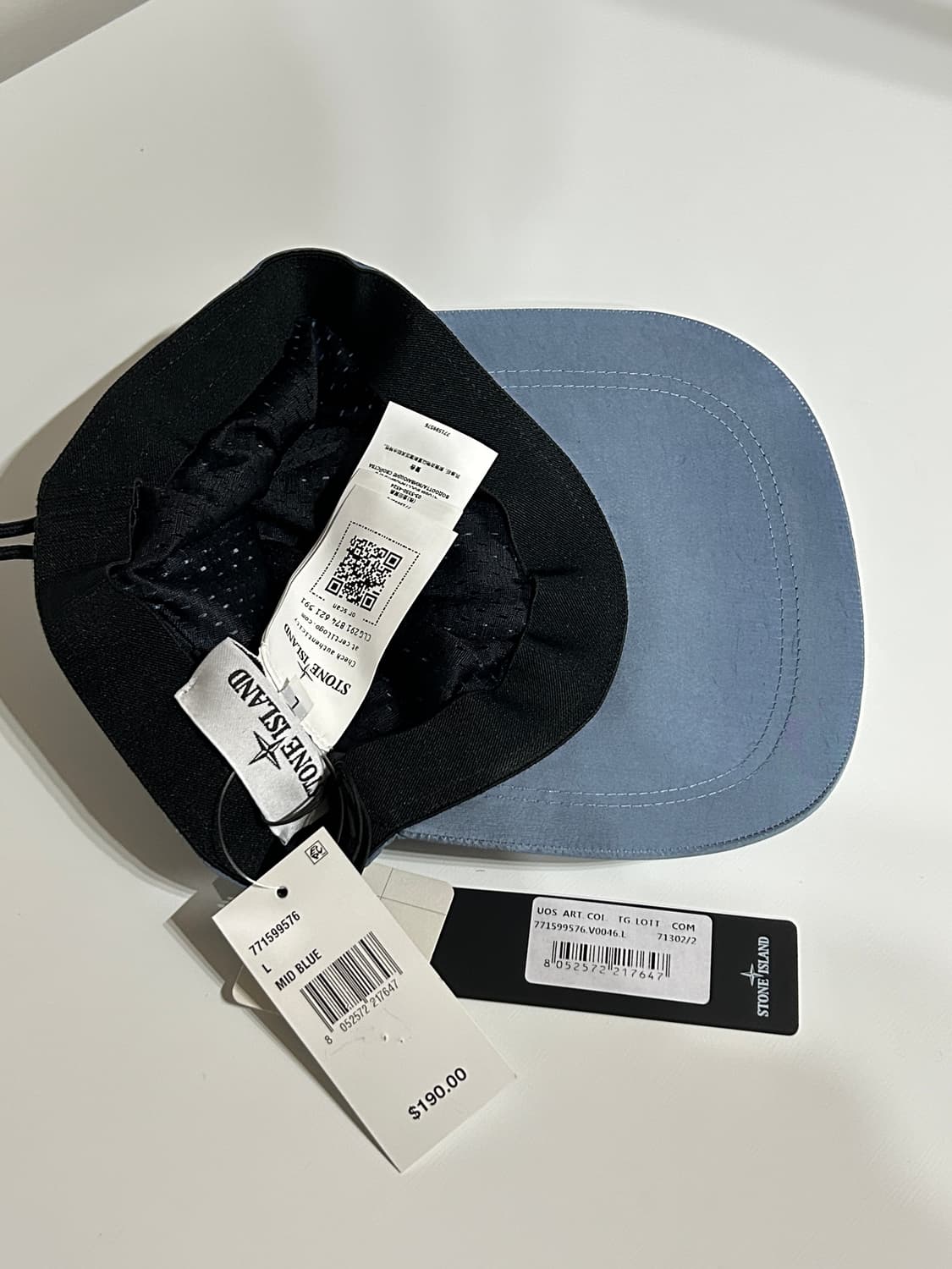 스톤아일랜드 나일론 메탈 볼캡 L 상품이미지4