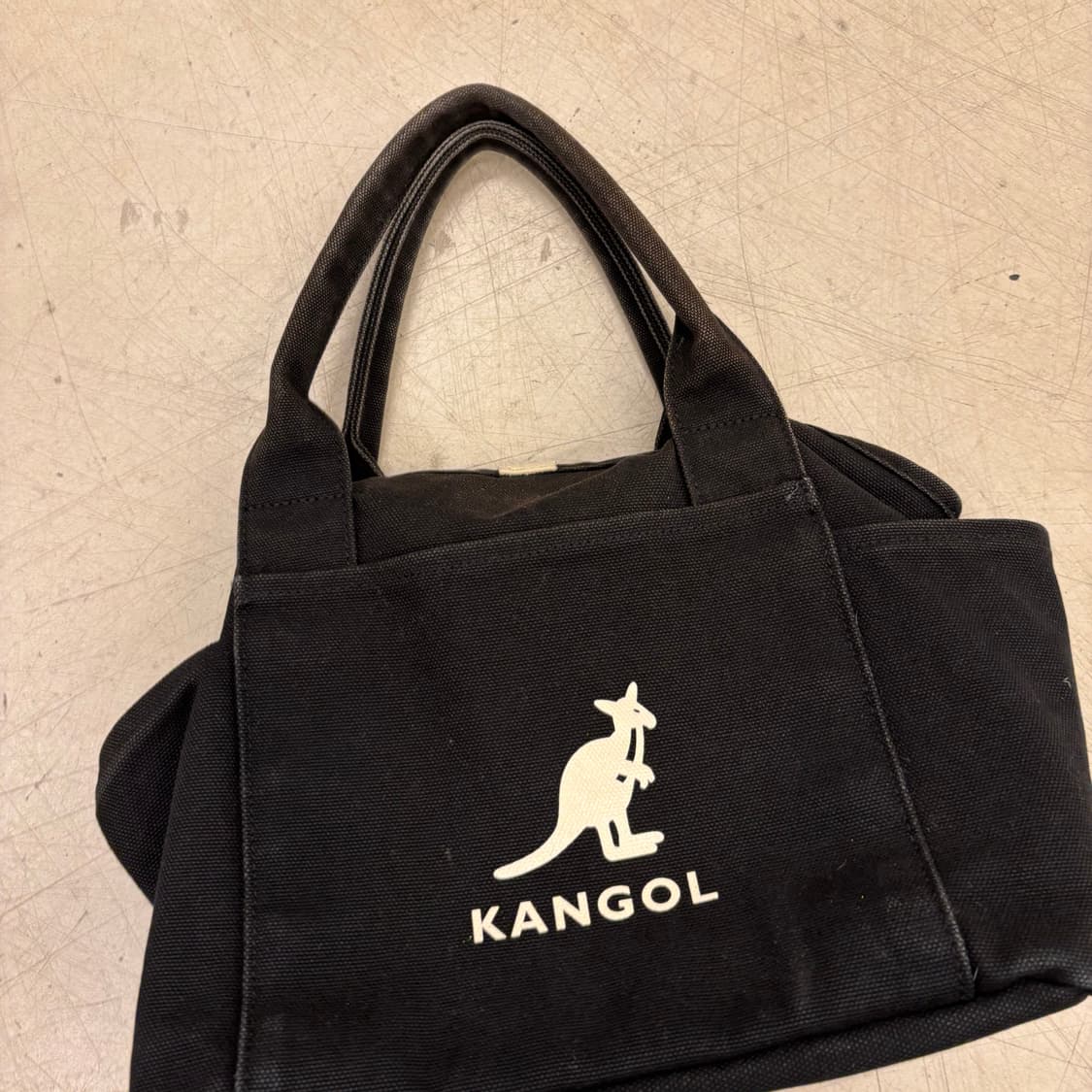 캉골 블랙 미니 토트백 상품이미지2