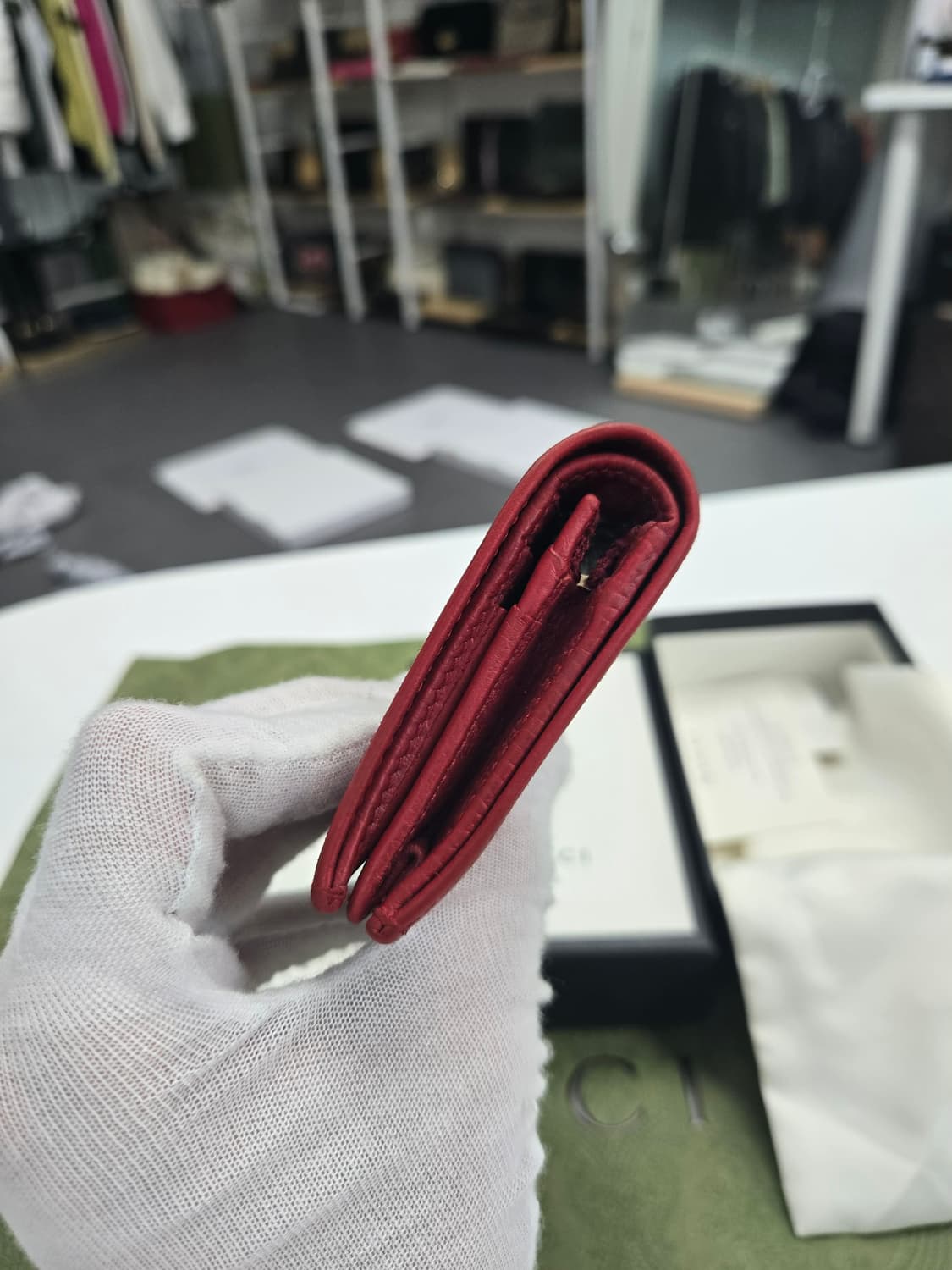 [50%세일] 구찌 마몬트 GG 반지갑 상품이미지4