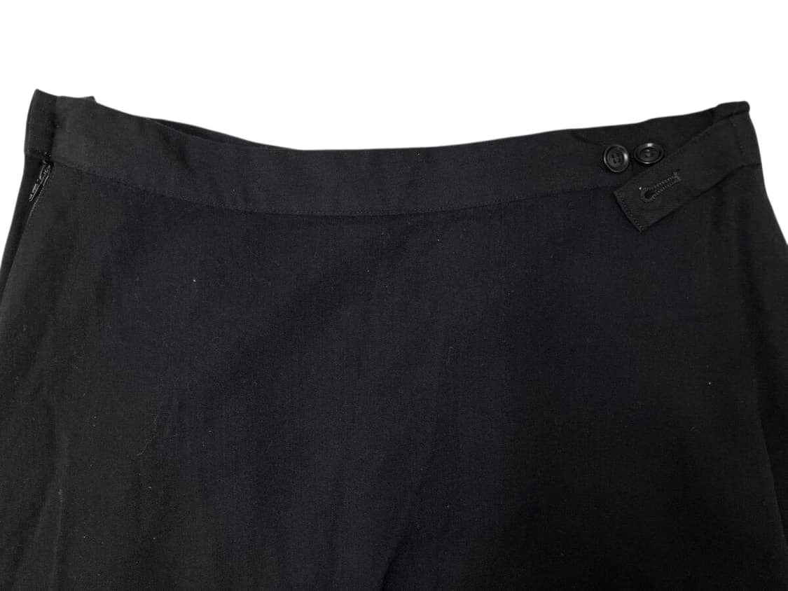 요지 야마모토 와이즈 비대칭 컷아웃 디자인 스커트 상품이미지4